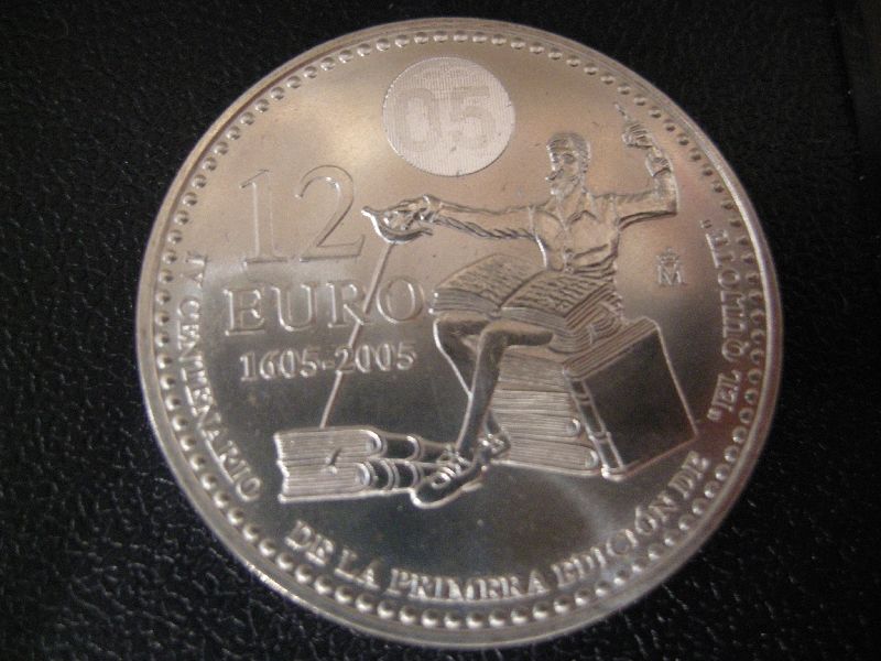 (afbeelding voor) 12 Euromunt Spanje 2005